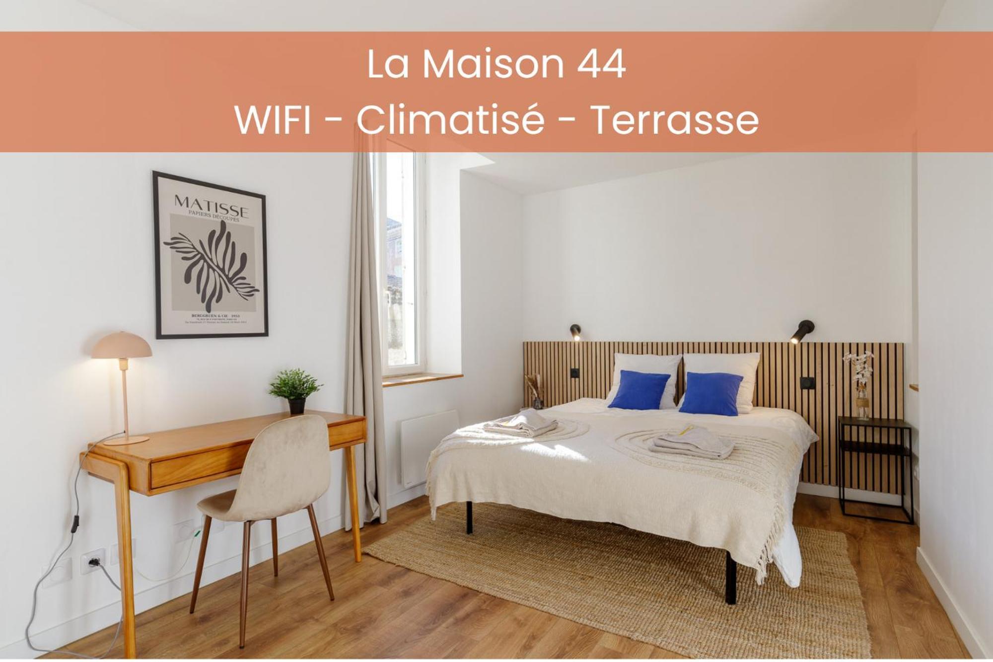 La Maison 44 - T2 - Clim, Terrasse, Garage, Via Rhona Montélimar Exterior foto